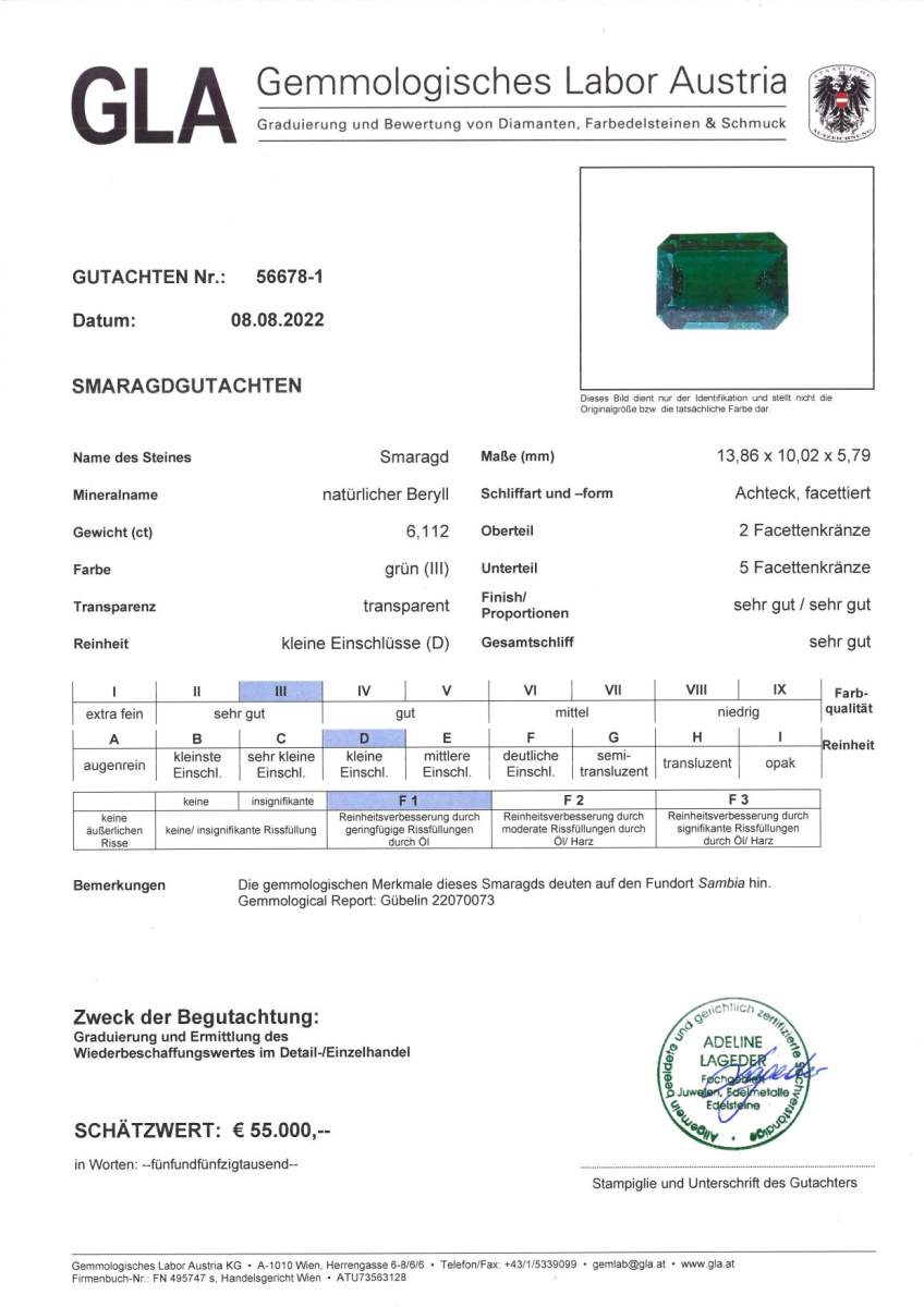 SMARAGD 6,112 ct.