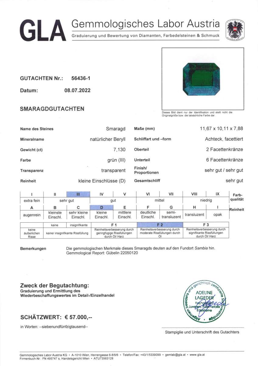 SMARAGD 7,130 ct.